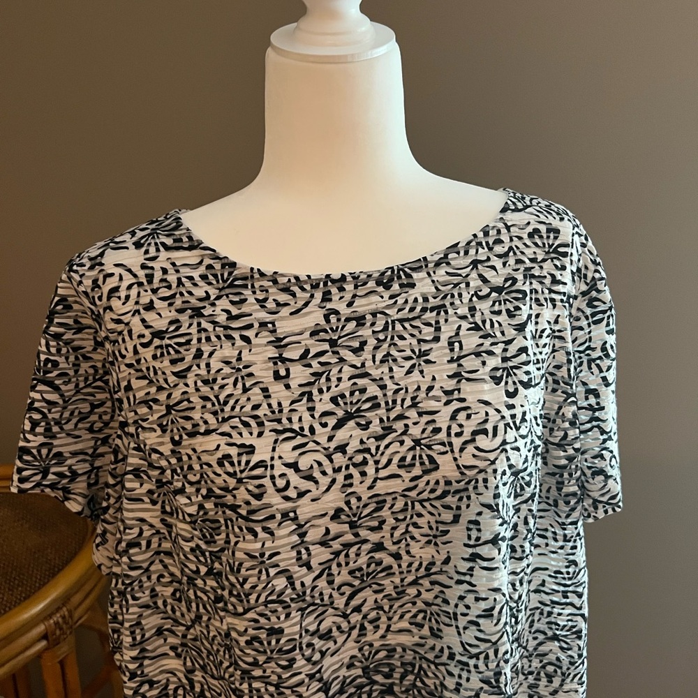 Jessica Howard Black and White Dress